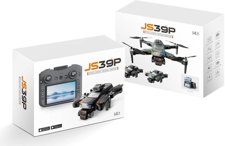 Js39P Dual Camera Brushless Drone with Full Screen Remote - Image 3