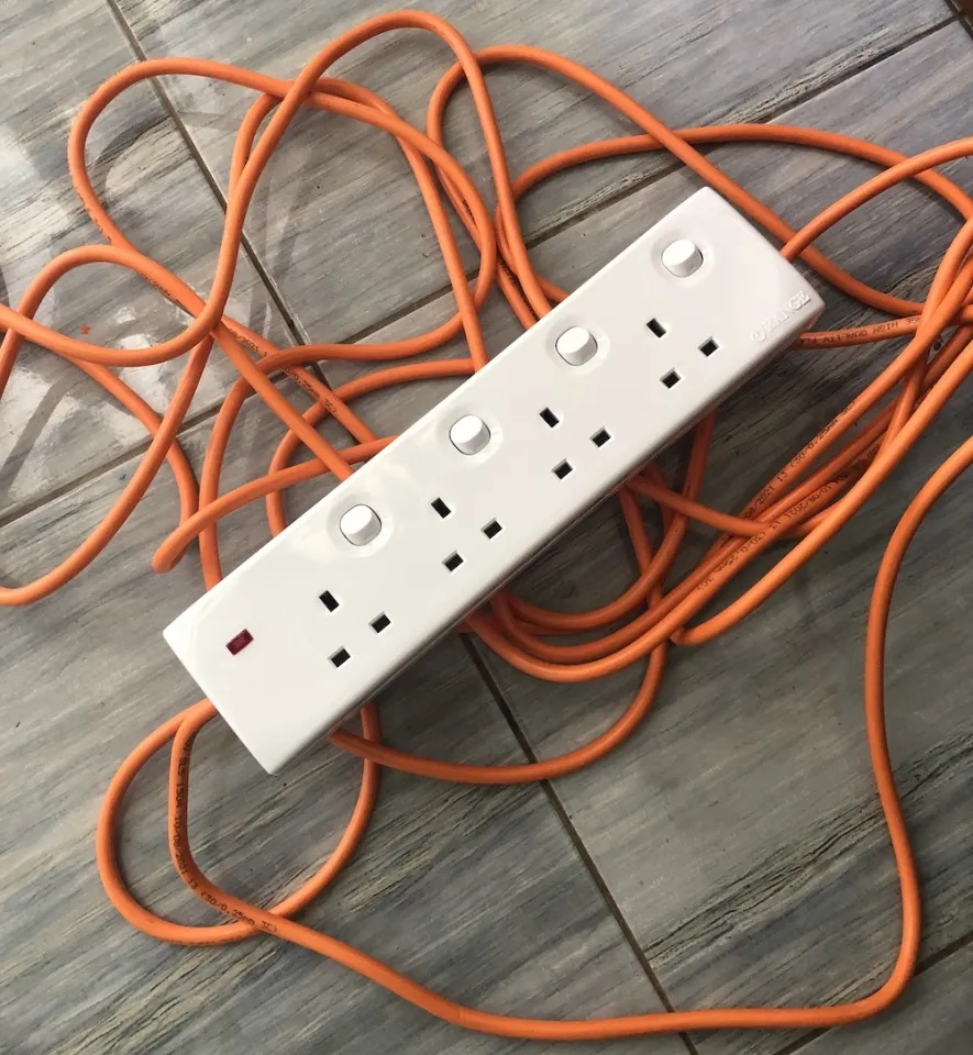 Orange Extension Cord Trailer Socket Wire Code 3m/5m/7m/10m Life Time Warranty - Image 2