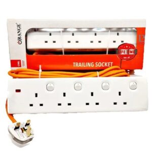 Orange Extension Cord Trailer Socket Wire Code 3m/5m/7m/10m Life Time Warranty